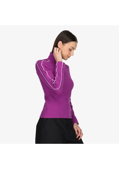 Nike Dri-fıt One Standard Fit Long-sleeve Top Kadın Uzun Kollu Tişört Sweatshirt Dd0641-814 Turuncu
