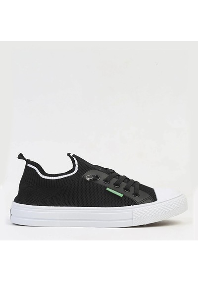 United Colors Of Benetton Benetton 10233 Kadın Günlük Sneaker Ayakkabı Siyah