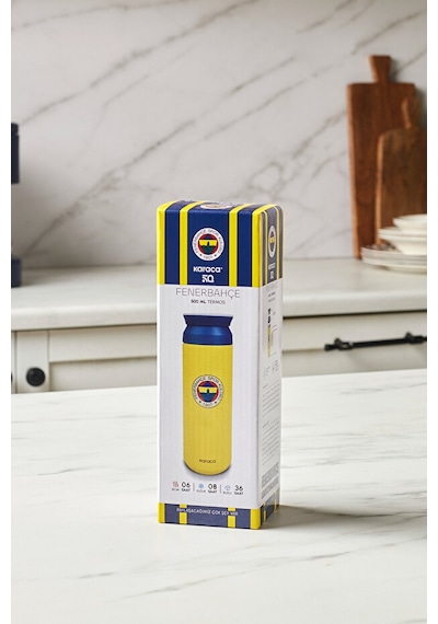 Karaca X Fenerbahçe Lisanslı Logo Termos 500 Ml Sarı