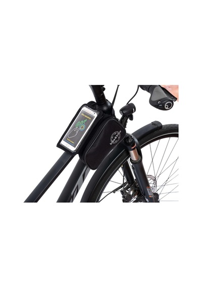 Procycle Pc-290 Kadro Üstü Telefonlu Heybe Çanta Bike&bike Siyah