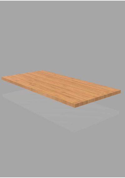 20x60 Bambu Ahşap Raf, Sunta Tekli Raf Diğer
