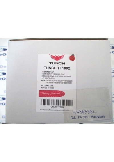 46785392 Termostat Komple Müşürlü 1,9 Jtd.Doblo-Stilo TUNCH