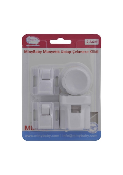 Miny Baby Manyetik Çekmece-Dolap Kilidi-2 Adet