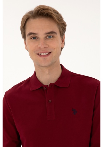 U.s. Polo Assn. Erkek Bordo Sweatshirt 50307688-vr014 Bordo