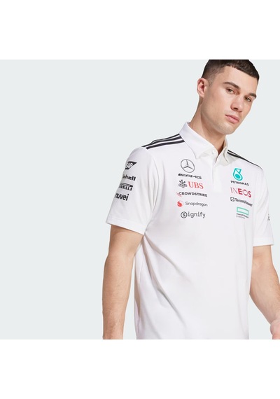 Adidas Mercedes Amg Petronas Erkek Tişört C-adıjw0586e50a00 Beyaz