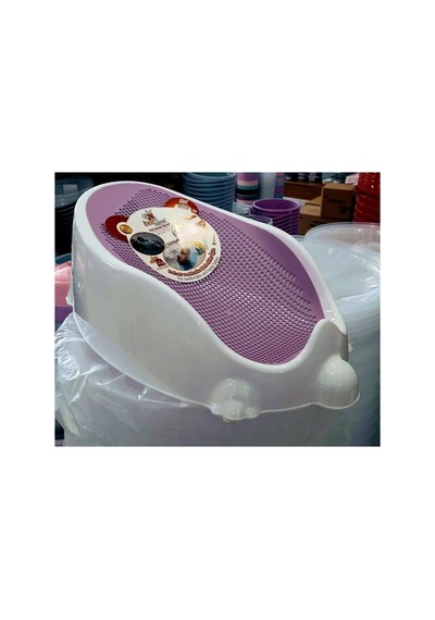 Bee Home Soft Bebek Yıkama Küveti Ak-312, Beyaz&eflatun