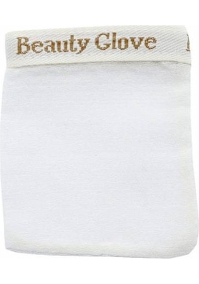 The Beauty Glove Yüz İçin %100 Viskoz Banyo Eldiveni Turuncu