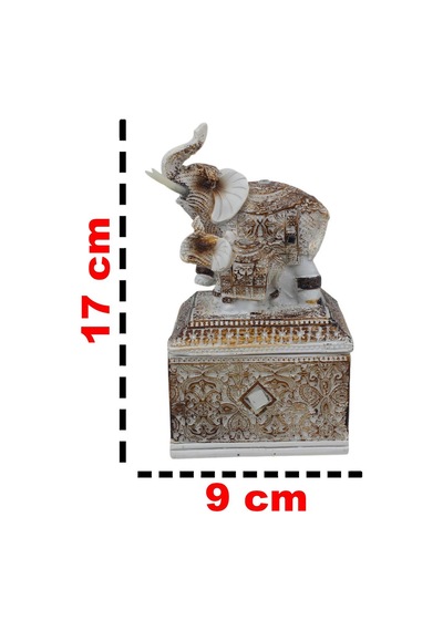 Feng Shui Şans Getiren Fil Biblo Mücevher Kutusu 14 Cm Dekoratif Ev Hediyesi Lüks Tasarım 50340820