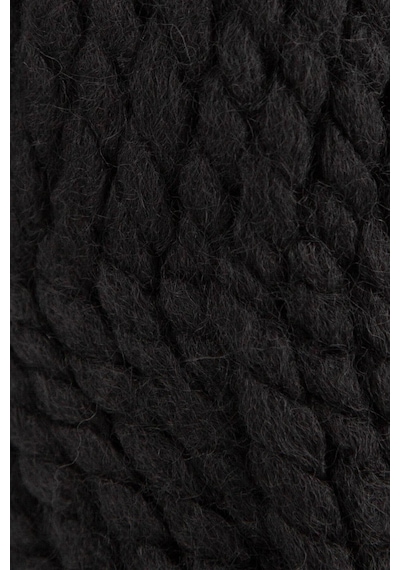 Sensy Premium Woolly El Örgü Ipi Atkı Bere Şapka Ip Panço Ipi Hırka Ipliği Siyah
