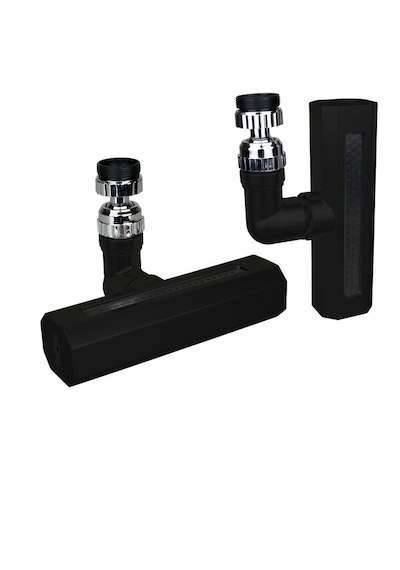 Siyah Geniş 360 Derece Dönebilenoynar Başlık - 4 Mod Perlatör Şelale Musluk Ucu Ktx-3288 Diğer