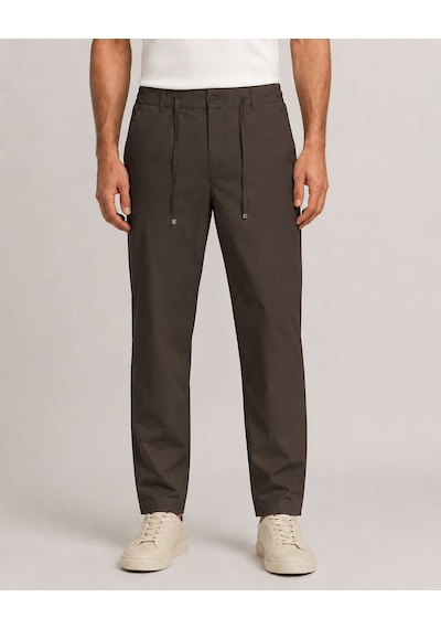 Danger Erkek Beli Lastikli Comfort Fit Pantolon Kahverengi 0170ddngr