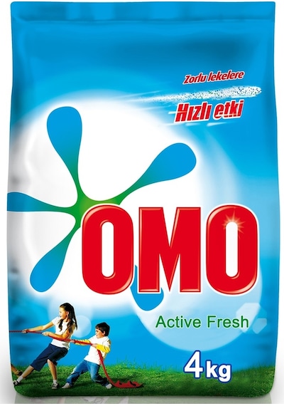 Omo Active Fresh Toz Çamaşır Deterjanı 26 Yıkama 4 KG