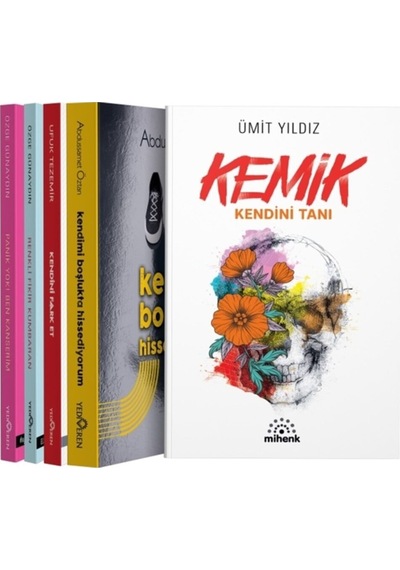 Kişisel Gelişim Seti 5 Kitap Takım - Yediveren Yayınları N11.2923