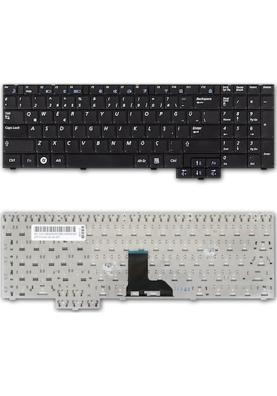 Samsung Uyumlu NP-RV510-A04TR, NP-RV510-A05TR Klavye Tuş Takımı Q Türkçe