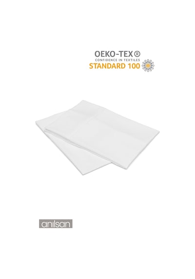 6'lı Beyaz Yastık Kılıfı 50x70 Cm, %100 Pamuk, Yumuşak Ve Dayanıklı Yastık Kılıfı