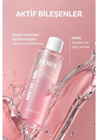Dermal Yenileyici Sıkılaştırıcı Yaşlanma Karşıtı Nemlendirici Pdrn Tonik 250 Ml