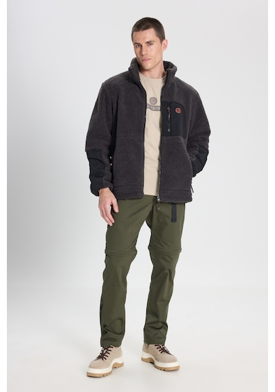 Wrangler All Terrain Gear Relaxed Fit Geniş Kesim Antrasit Sherpa Ceket W232218003 Antrasit Wrangler All Terrain Gear Relaxed Fit Geniş Kesim Antrasit Sherpa Ceket W232218003 Antrasit