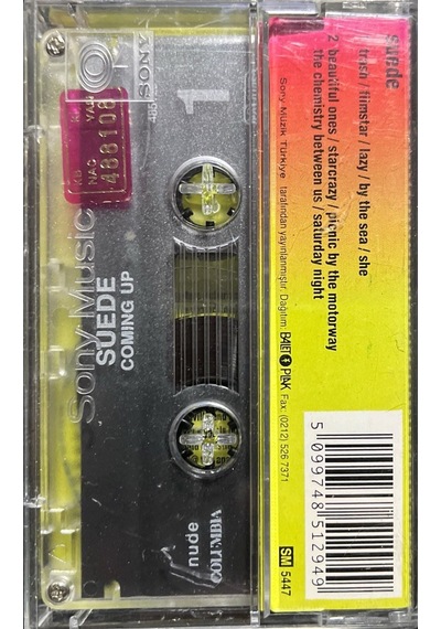 Plak Değildir Kaset Tir Kaset Suede Coming Up Kaset