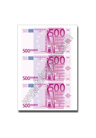 Euro Yenilebilir Resim Baskısı 04