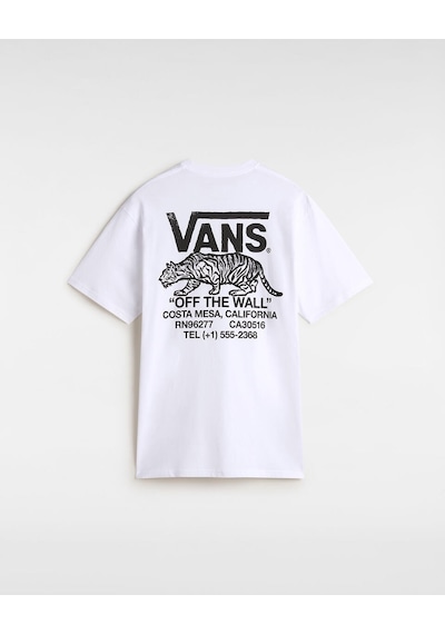 Vans Sneaky Erkek Tişört Vn000m3ywht1 Beyaz