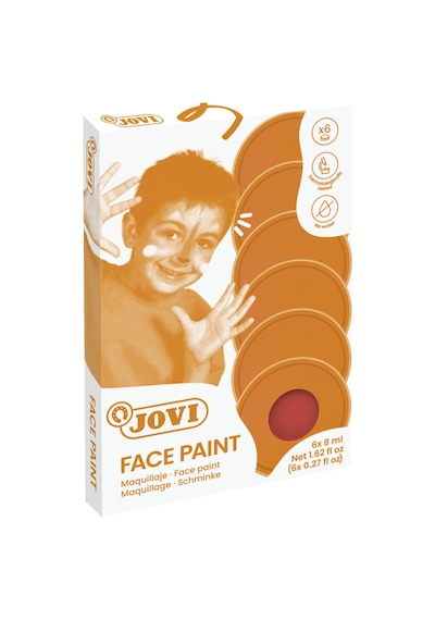 Jovı 171u Krem Yüz Boyası 8ml Kırmızı - 6'lı Kutu