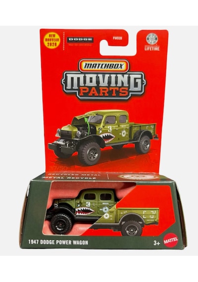 Matchbox Moving Parts 1947 Dodge Power Wagon Yeşil