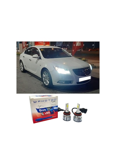 Opel İnsignia A Led Xenon Uzun Far Ampulü H1 Duo Yeni Seri Beyaz 2008-2013