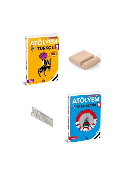 5.sınıf Matematik Türkçe Atölyem 2027 Maarif Model +telefon Tutucu +çözüm Ayracı