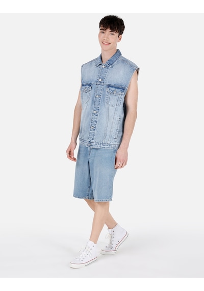 Colin's Colins 010 West Normal Kesim Lacivert Erkek Jean Yelek Cl1069581 Cl1069581 Q1.V1 Dn04294