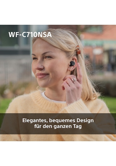 Sony Wf-c710nsa Gerçekten Kablosuz Gürültü Önleyici Kulaklıklar, Hafif Kulaklıklar, Dokunmatik Kontroller, Çok Noktalı Bağlantı, Ipx4, 40 Hr'ye Kadar Pil, Hızlı Şarj, İos Ve Android - Siyah Sony Wf-c710nsa Gerçekten Kablosuz Gürültü Önleyici Kulaklıklar, Hafif Kulaklıklar, Dokunmatik Kontroller, Çok Noktalı Bağlantı, Ipx4, 40 Hr'ye Kadar Pil, Hızlı Şarj, İos Ve Android - Siyah
