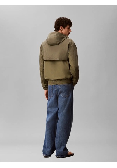 Calvin Klein Ls Ltwt Nylon Mıxed, Ldy Yeşil Erkek Ceket