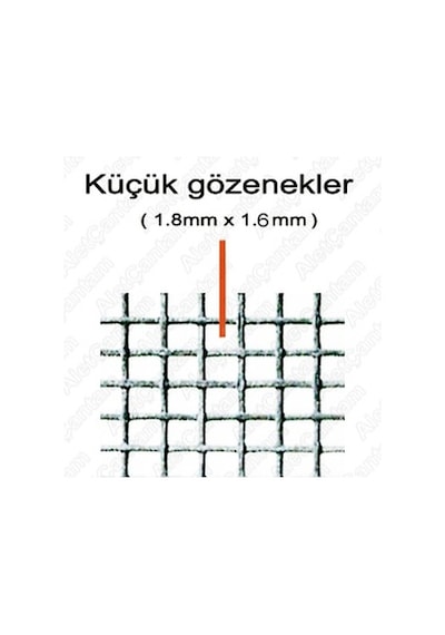 Aletçantam Sinek Teli 240cm X 500cm Sineklik Tülü Fiberglass Güneşe Dayanıklı