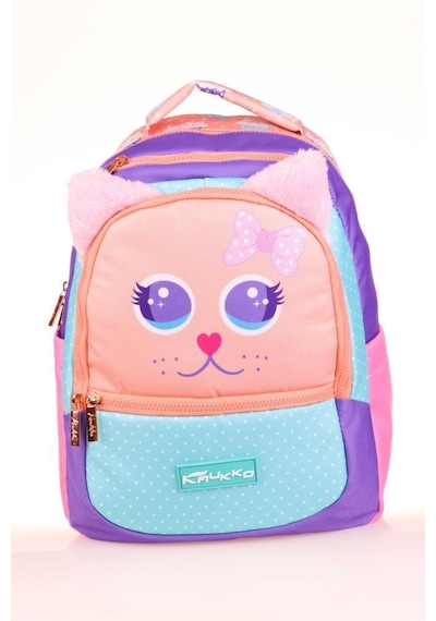 Kaukko Kids Sırt Çantası Cute Face Cat L5142