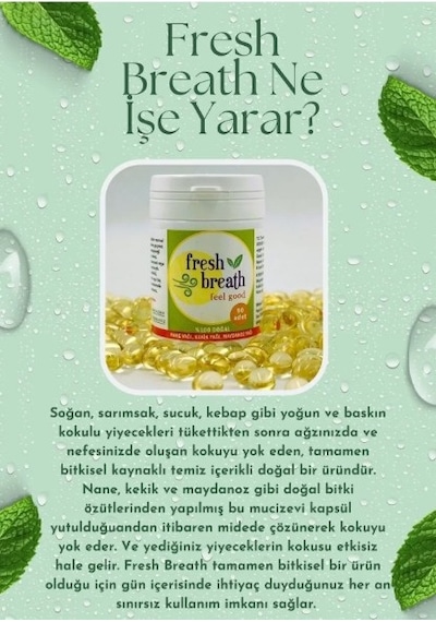 Fresh Breath Ağız Kokusu Önleyici Nefes Temizleyici 3 x 25'li