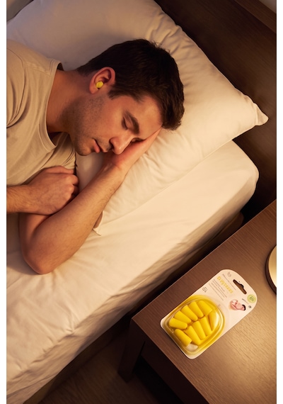 SwedSafe Original Kulak Tıkacı, M/l Boyut, 5 Çift, 37 Db Gürültü Azaltma, Yumuşak Köpük