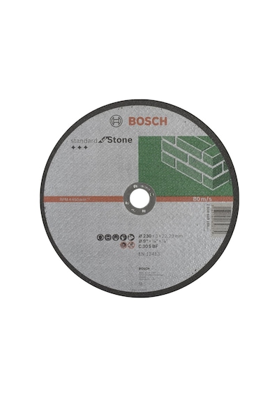 Bosch 230x3.0 mm Standard For Stone Düz Kesici Disk
