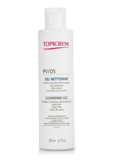 Topicrem PV/DS Gel Nettoyant Cleansing Köpüklü Saç ve Vücut Jeli 200 ML