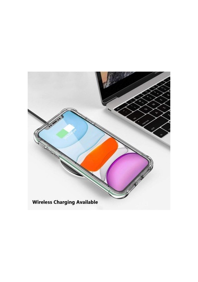 360 Derece Koruyucu Şeffaf Kılıf Apple Iphone 11 Iphone 11 Uyumlu Şeffaf Resimde Görünen