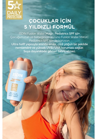 Isdin Fotoprotector Fusion Water Magic Pediatrics Spf50 50 ML