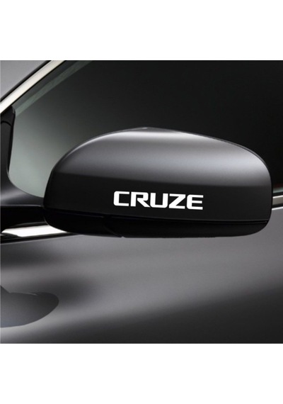 Cruze Araba Yan Ayna Araç Sticker Yapıştırma 2Adet