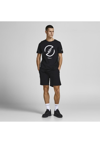 Erkek Diz Boyu Sweat Sort - Gordon - 12249285 Siyah