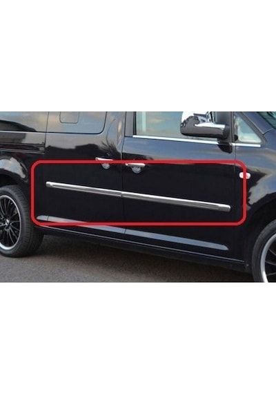 Vw Caddy Krom Yan Kapı Çıtası 4 Parça 2003-2014 Arası