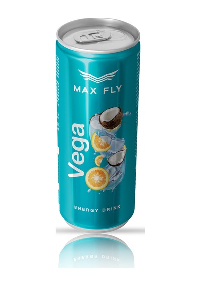 Max Fly Vega Enerji İçeceği 250 Ml 12 Adet