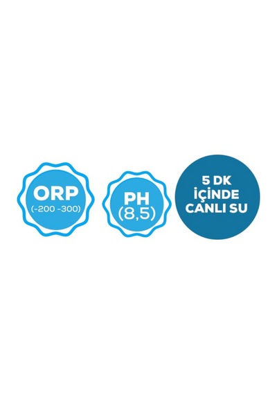 Ioncares Taşınabilir Canlı Su Cihazı -200 -300 PH 8