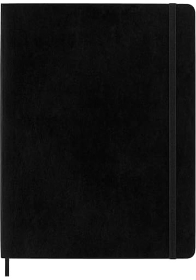 Moleskine Çizgili Siyah Defter Xl Boy Yumuşak Kapak