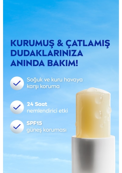 Nemlendirici Dudak Bakım Kremi Med Repair 4.8 Gr,hassas,kuru Ve Çatlak Dudaklara Özel,renksiz