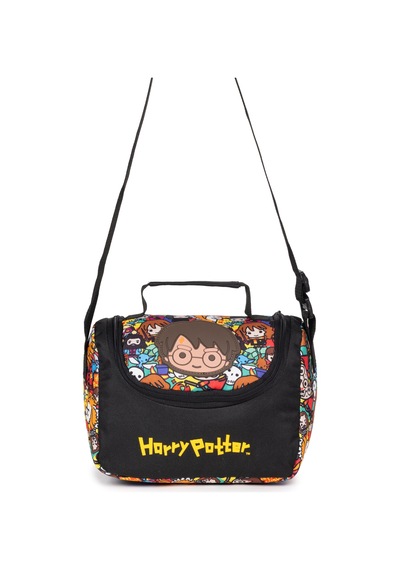 Necati Çanta Harry Potter Lisanslı Renkli Beslenme Çantası Siyah