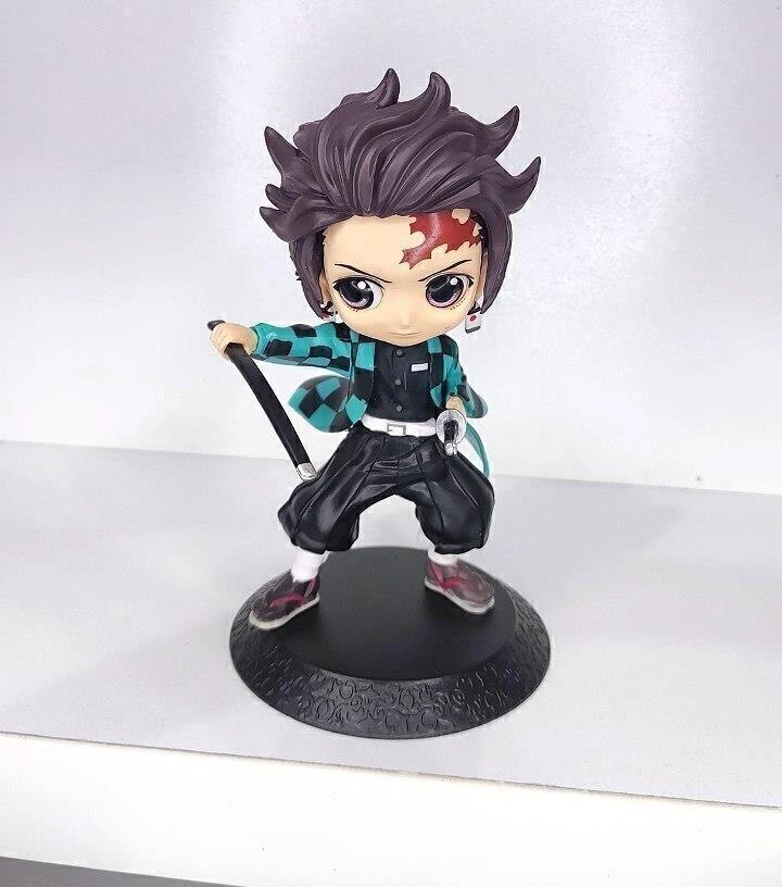 Demon Slayer: Kimetsu No Yaiba Tanjiro Kamado Anime Karakter Figür Oyuncak Koleksiyonluk Biblo 15 Cm Demon Slayer