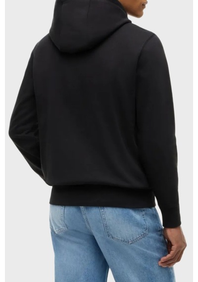 Tommy Hilfiger Pamuklu Regular Fit Kapüşonlu Sweat Erkek Sweat Mw0mw43223 Bds Siyah