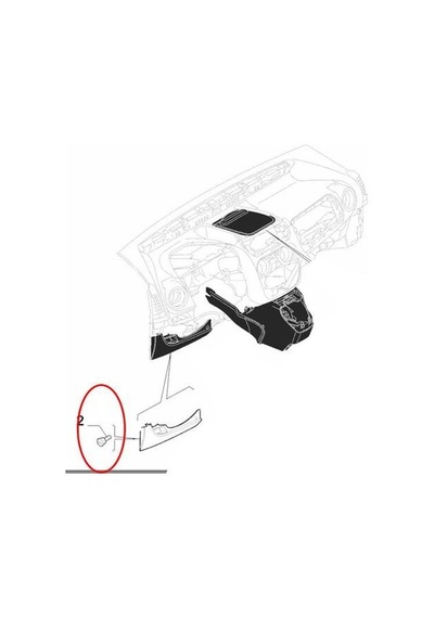 Opar 735605774 Sigorta Kutu Kapak Cıvatası Pim Fiorino Ürün Resımde Kırmızı Cemberle Isaretlenmıstır 735605774 Diğer
